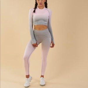Gymshark Ombree Grey/pink